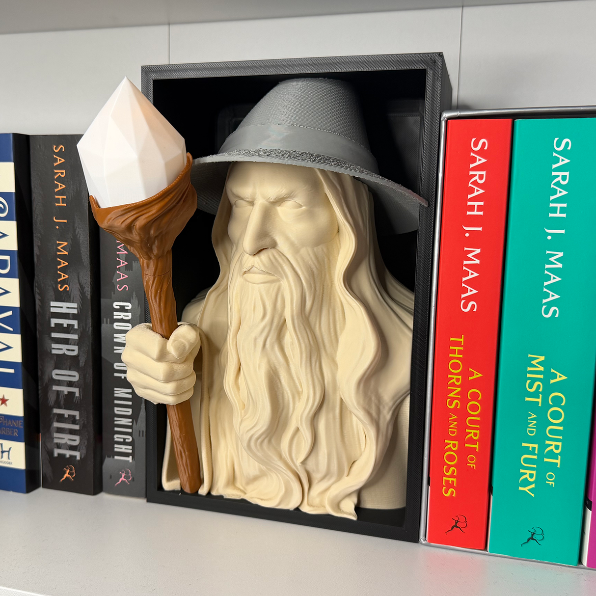 Filamora Studios Glowing Wizard Book Nook