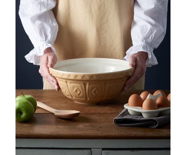 Mason Cash S18 Mixing Bowl, 26cm, Cane