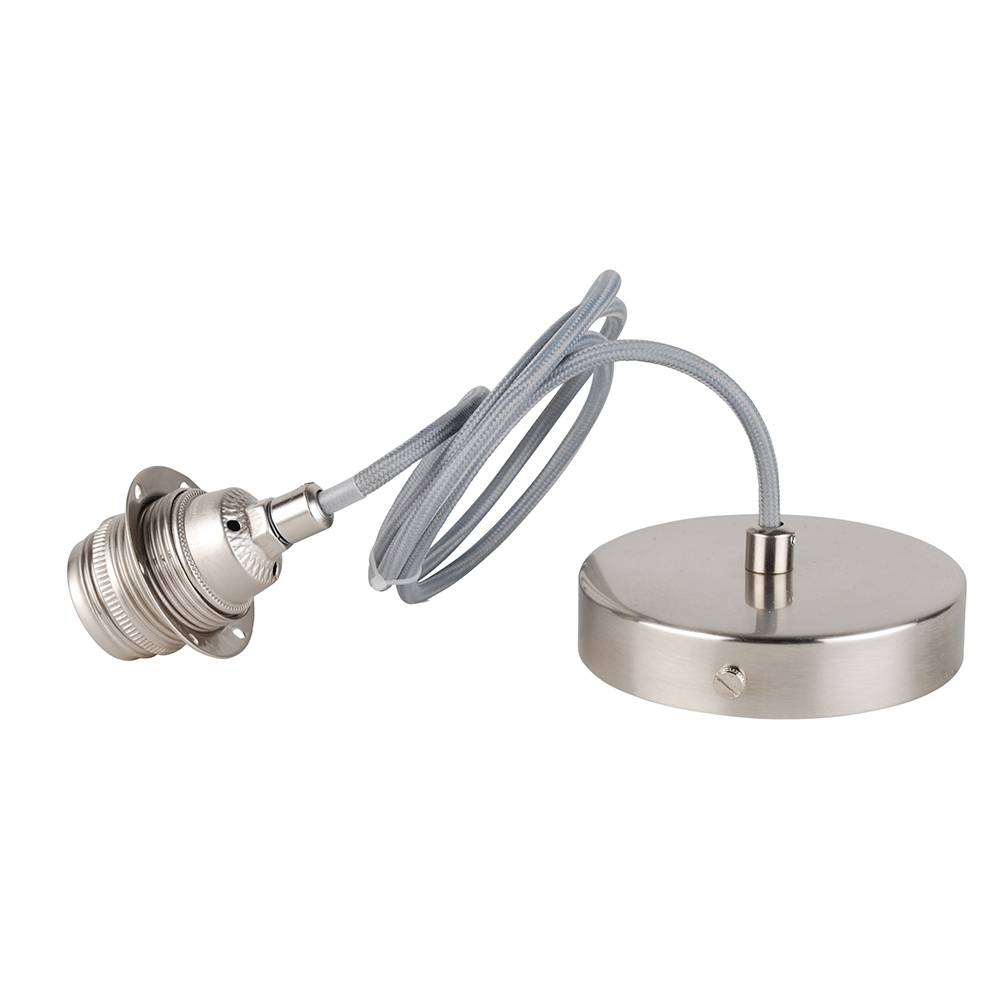 Pagazzi Contemporary Nickel Flex Pendant Fitting