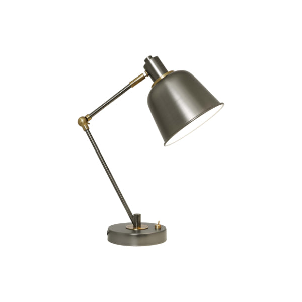 Pagazzi Erik Gunmetal Desk Table Lamp