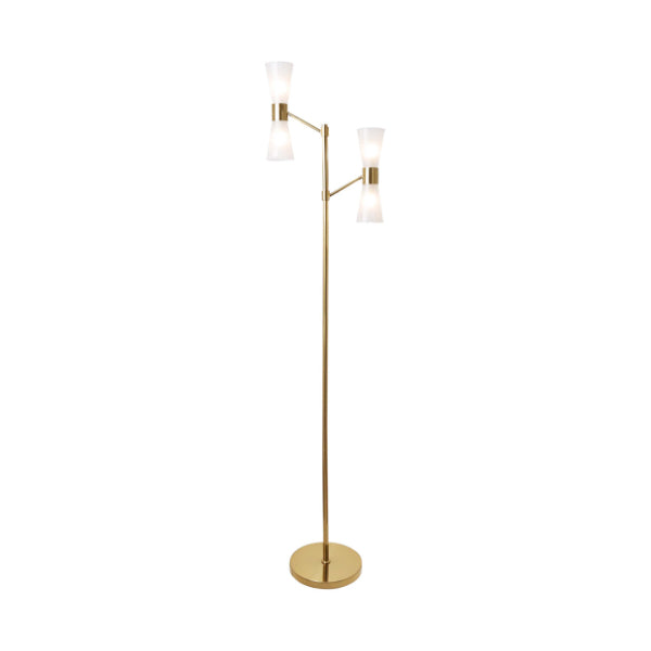 Pagazzi Herrera 4 Light Gold Floor Lamp