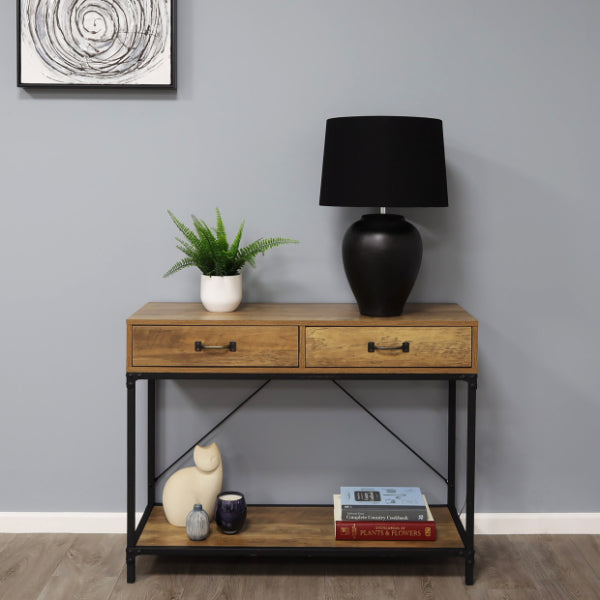 Pagazzi Belen Black Ceramic Table Lamp