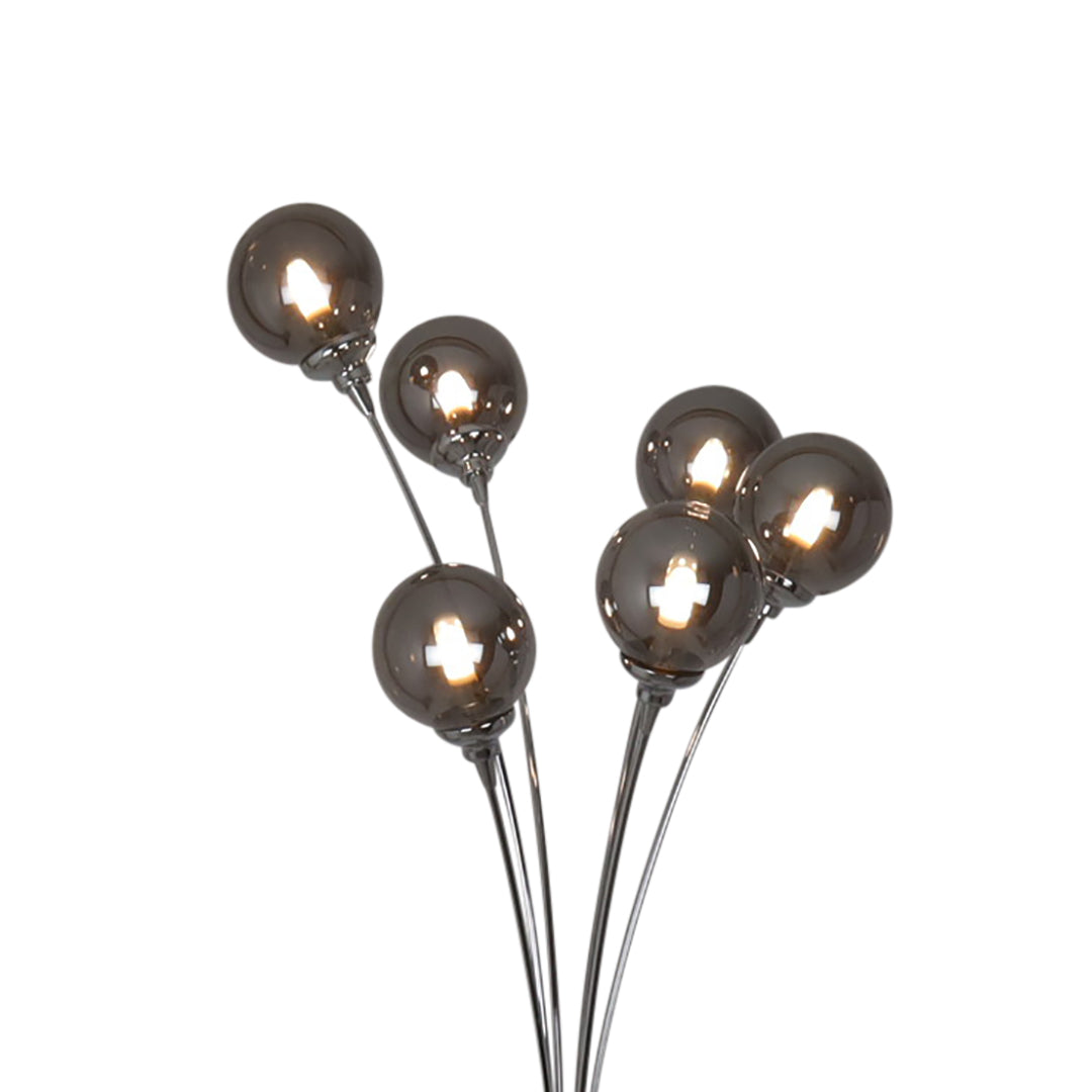 Pagazzi Bungo Polished Chrome Floor Lamp