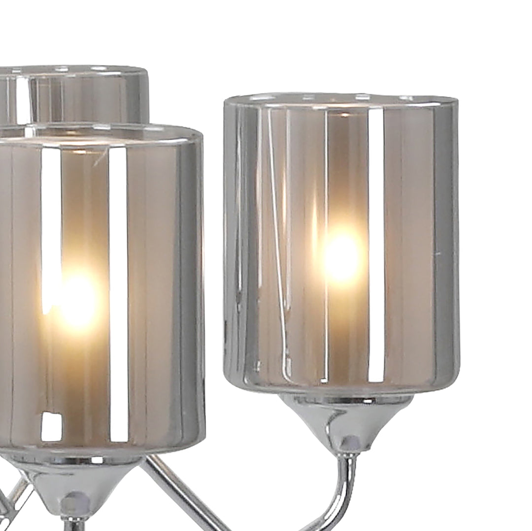 Pagazzi Ashton 6 Light Polished Chrome Chandelier Ceiling Light