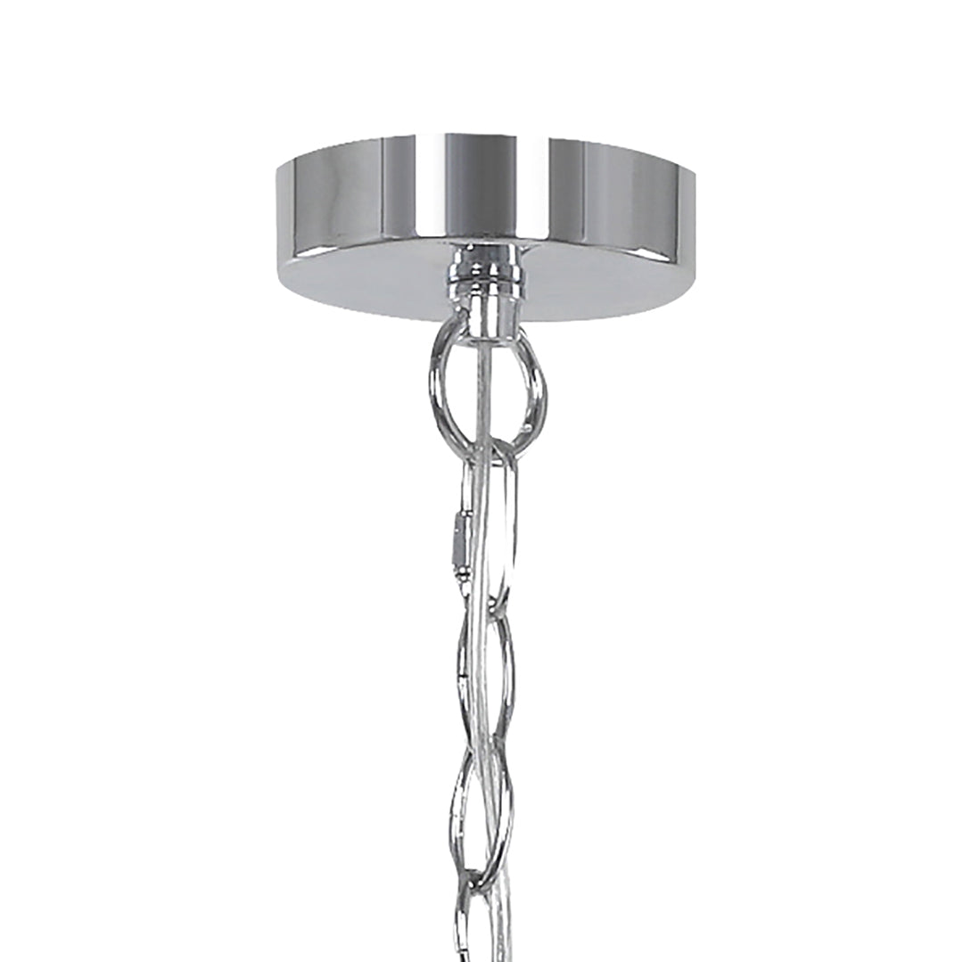 Pagazzi Ashton 6 Light Polished Chrome Chandelier Ceiling Light
