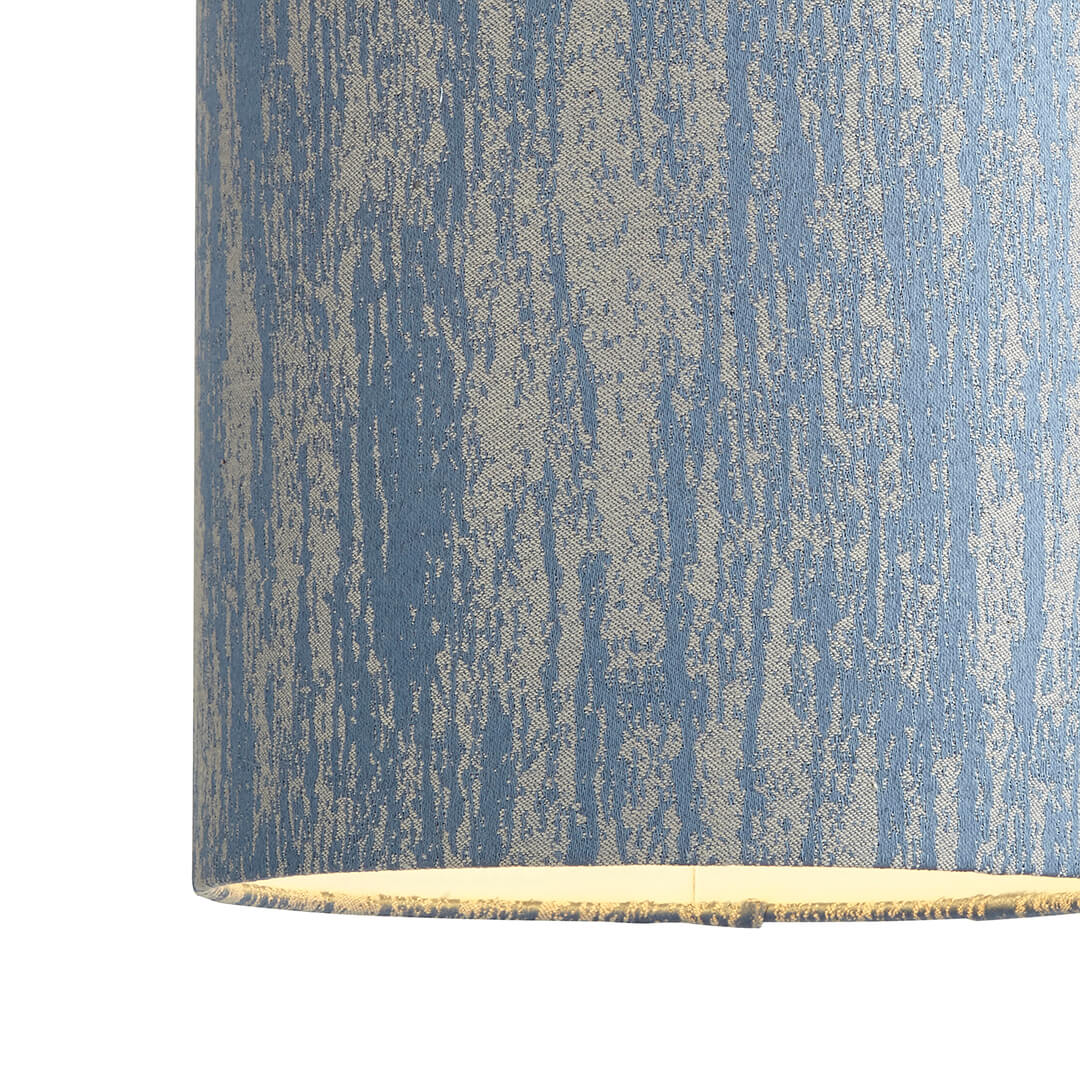 Pagazzi Canterbury Blue Jacquard Shade - 22cm