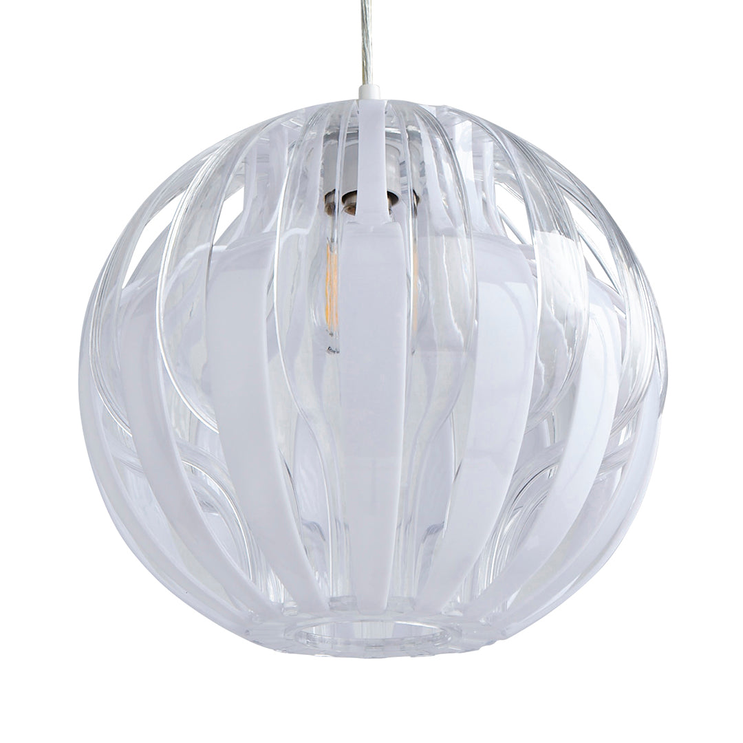 Pagazzi Bimber White Easy Fit Pendant Shade