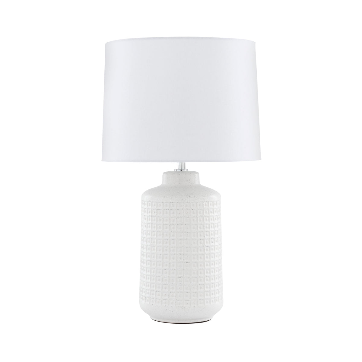 Pagazzi Ebbie White Ceramic Table Lamp