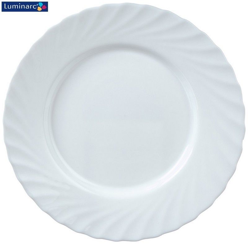 Image - Luminarc Trianon Large Dinner Plate, 28cm, White