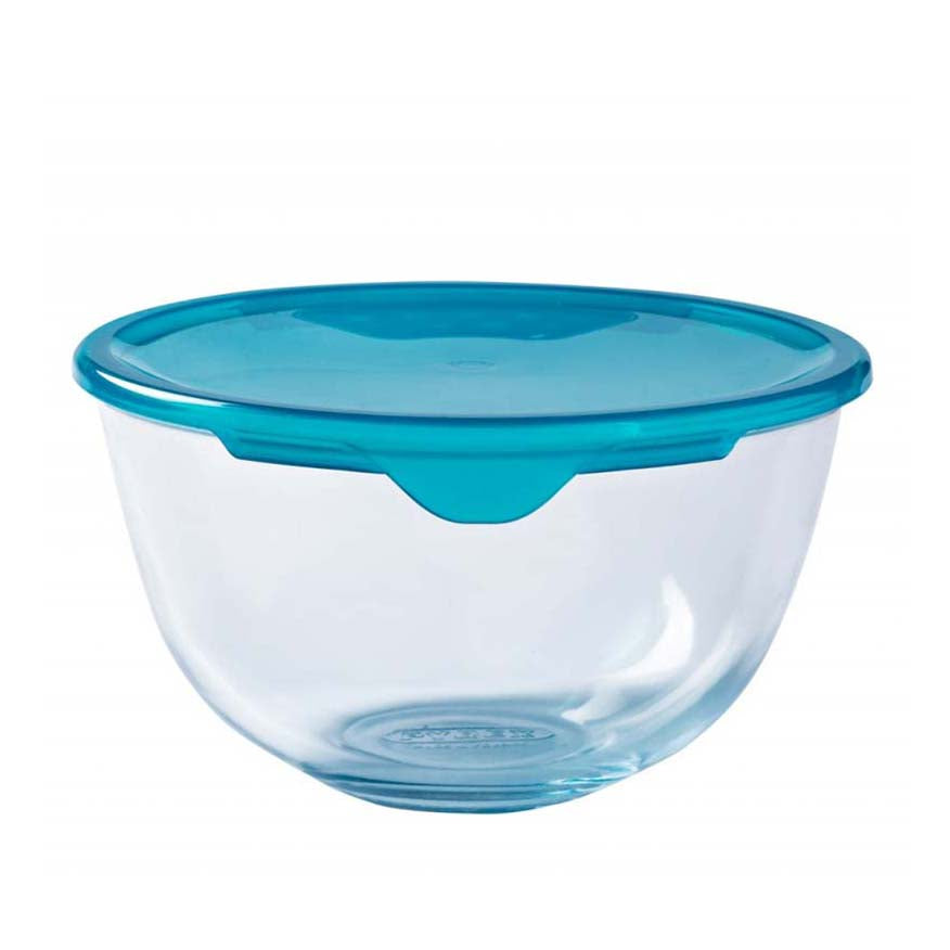 Image - Pyrex Prep & Store Glass Bowl High Resistance with Lid, 17cm