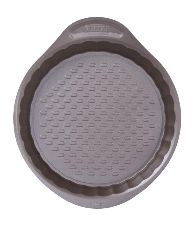 Image - Pyrex asimetriA Metal Easy-Grip Flan Pan with Loose Base, 25cm