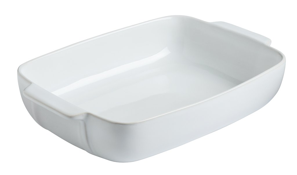 Image - Pyrex Signature White Rectangular Roaster, 35x25cm