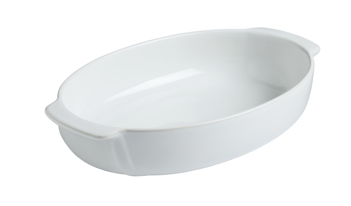 Image - Pyrex Signature White Oval Roaster, 25x18cm