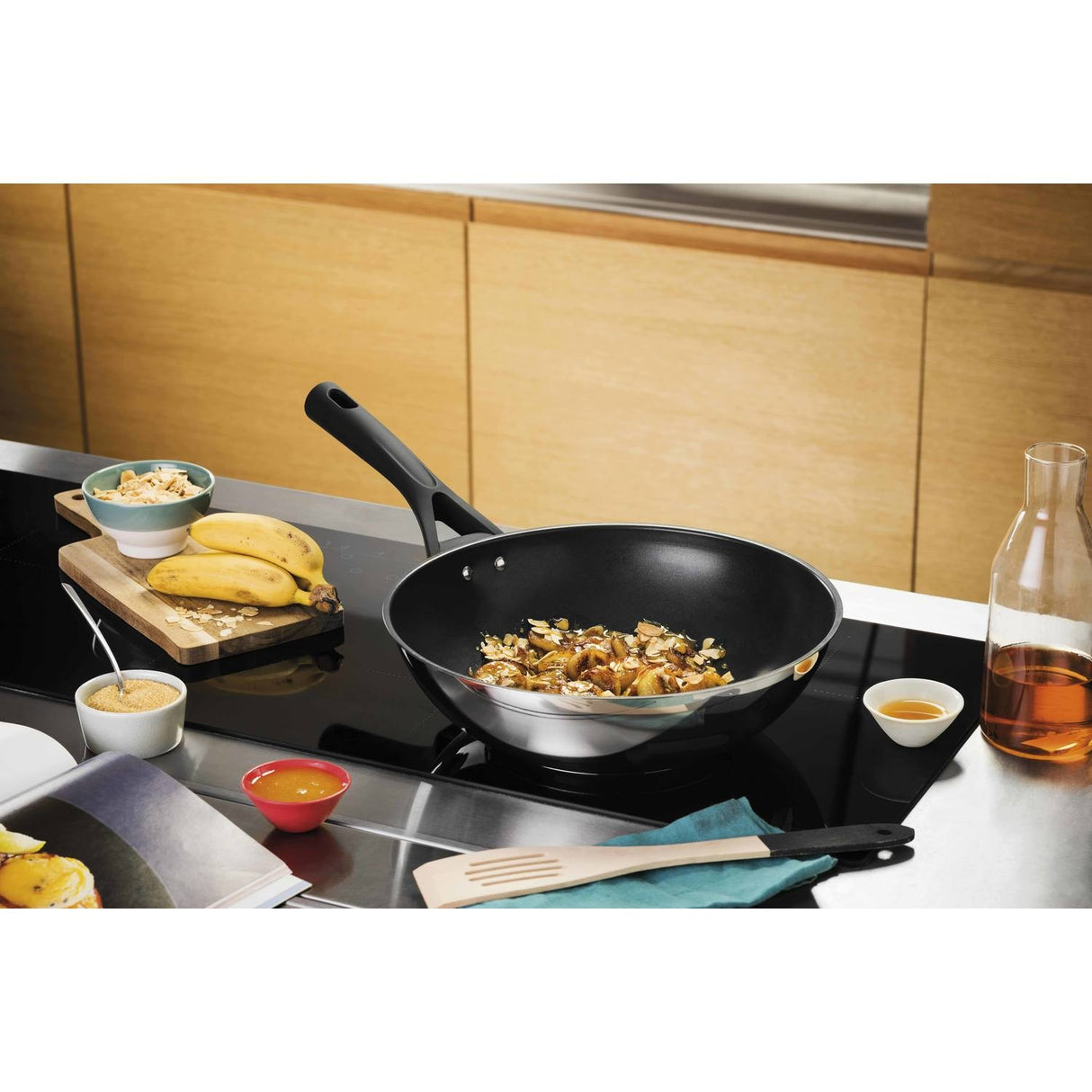Image - Pyrex Expert Touch Wok, 28cm, Black