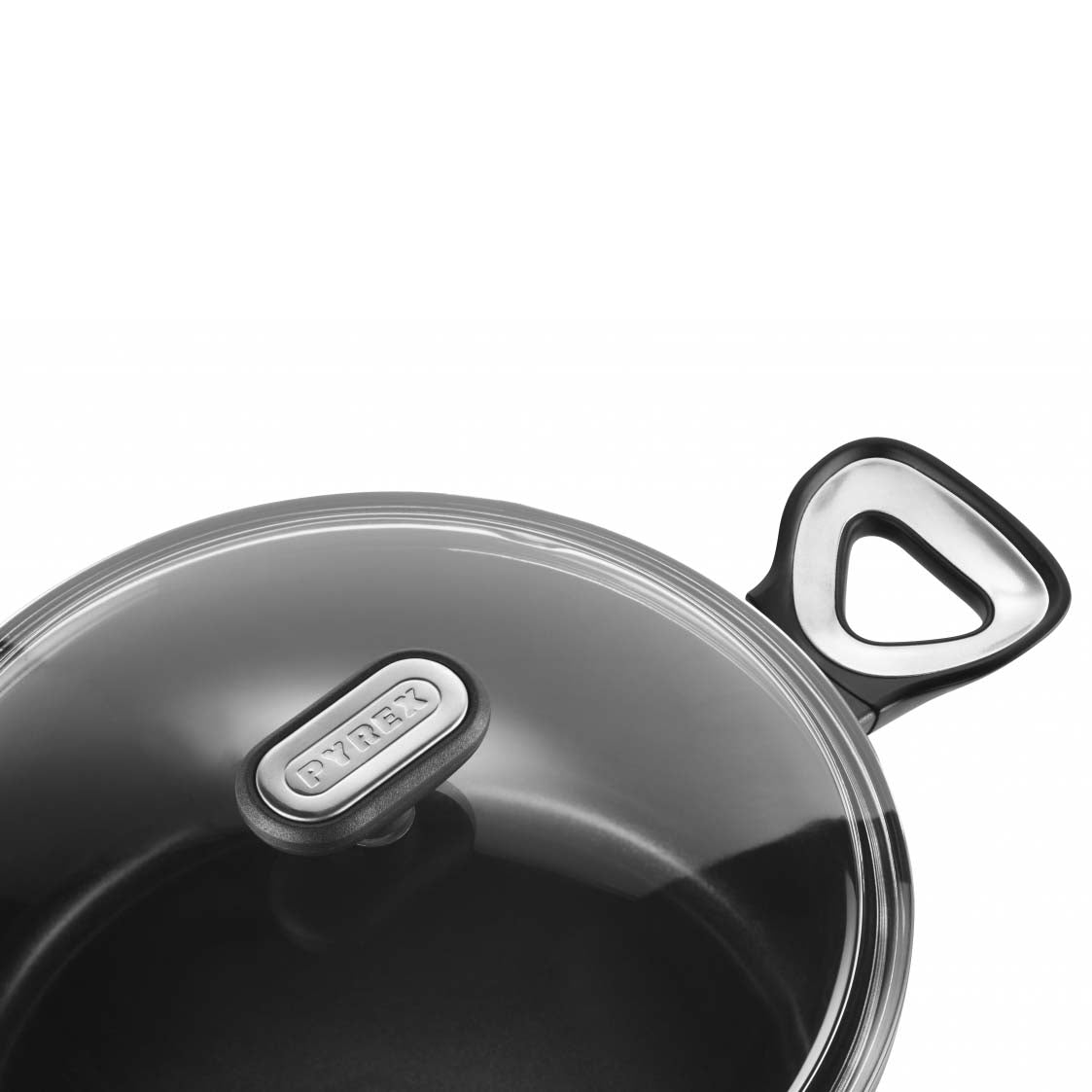 Image - Pyrex Origin+ Non-Stick Aluminium Induction Stewpot with Lid, 24cm