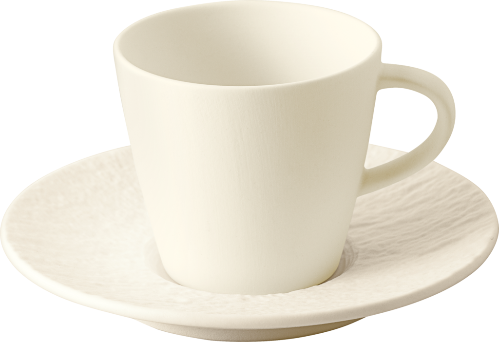 Image - Villeroy & Boch Manufacture Rock Blanc Saucer Espresso Cup 12x12x2cm