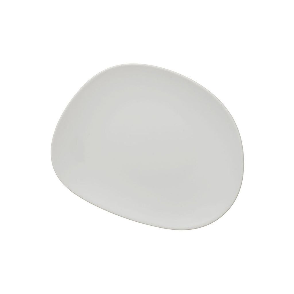 Image - Villeroy & Boch Organic White Breakfast Plate 21x17x2cm
