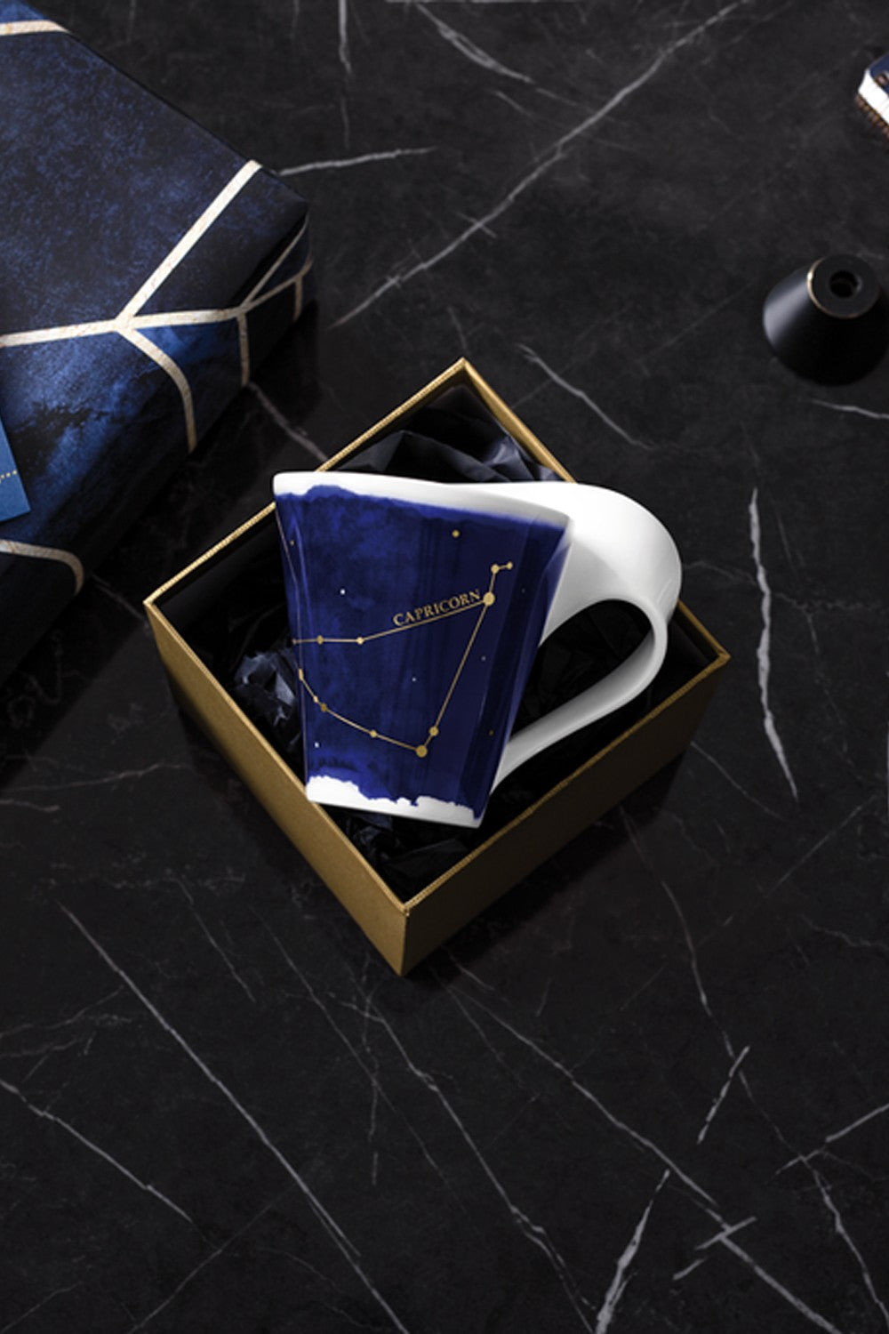 Image - Villeroy & Boch NewWave Stars Mug Capricorn, 300ml, Blue/White