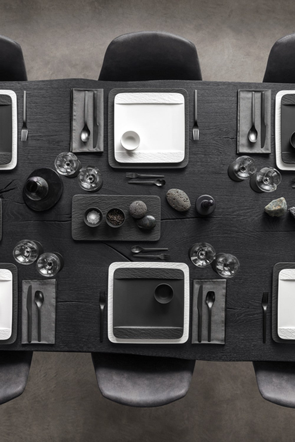 Image - Villeroy & Boch Manufacture Rock Blanc Dip Bowl, White, 8x8x4cm