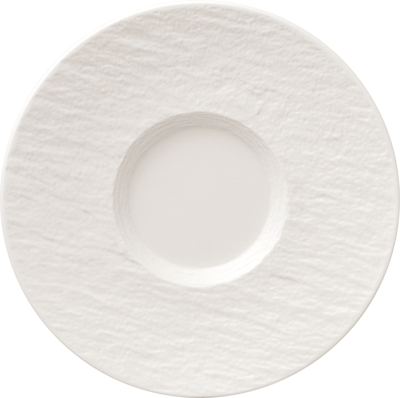 Image - Villeroy & Boch Manufacture Rock Blanc Coffee Cup Saucer, White, 15.5x15.5x2cm
