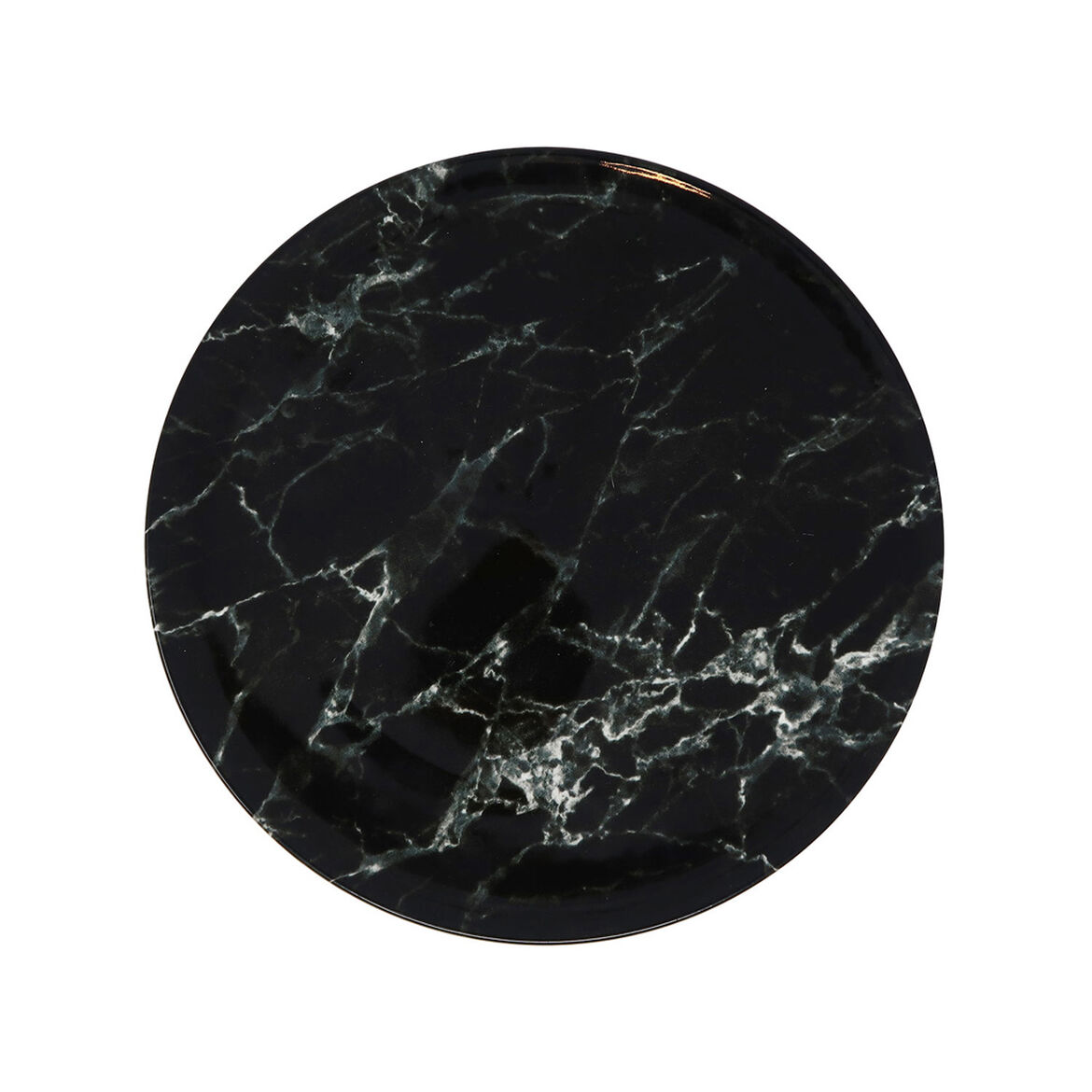 Image - Villeroy & Boch Marmory Dinner Plate Black 27x27x1.5cm