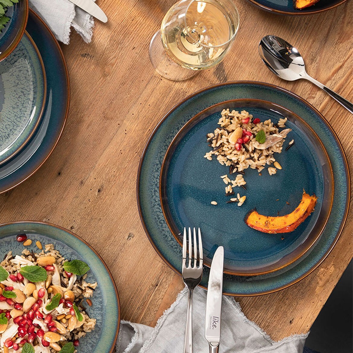 Image - Villeroy & Boch Crafted Denim Soup Plate, Blue, 21.5cm