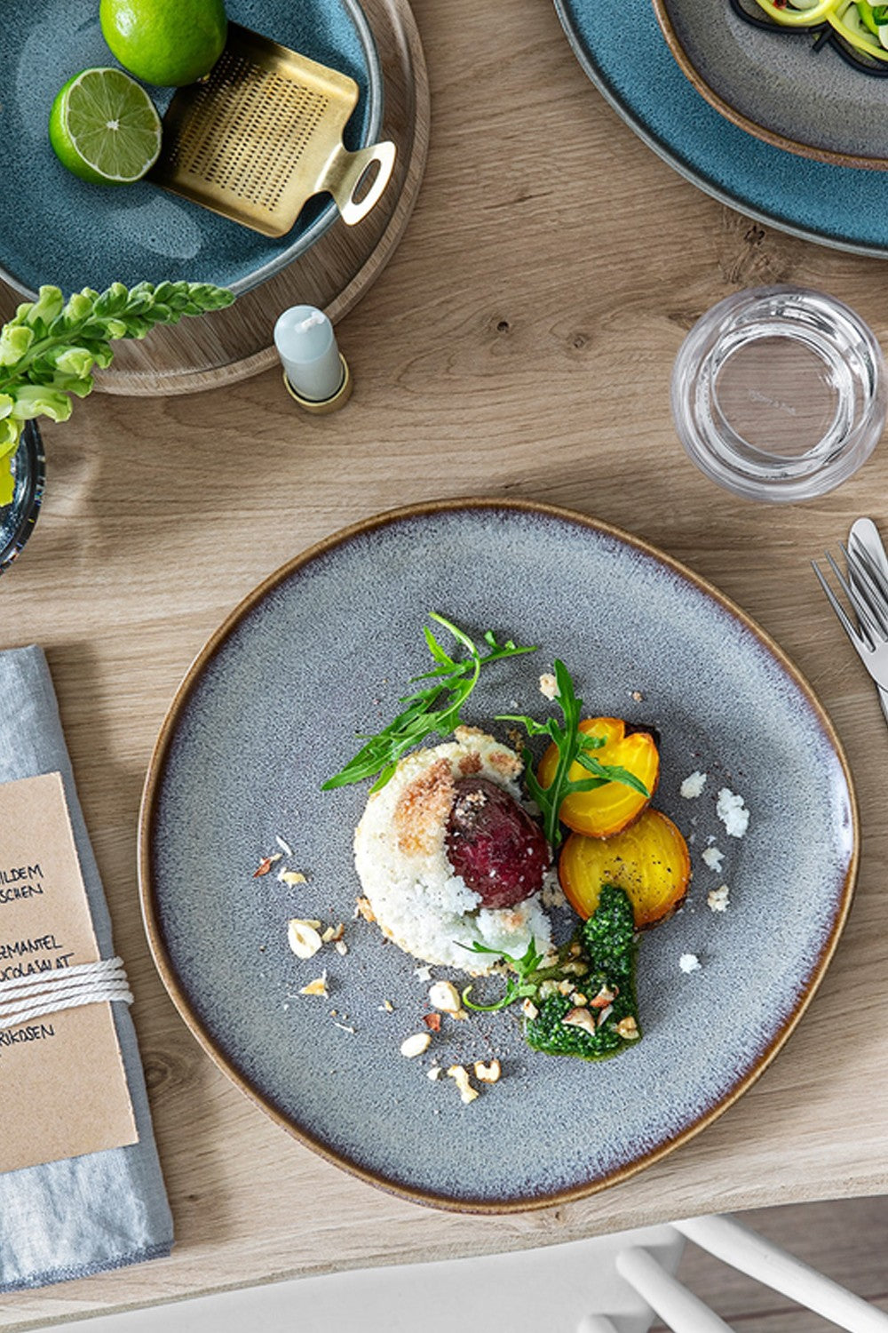 Image - Villeroy & Boch Lave Beige Dinner Plate, Beige, 28x28x2.7cm