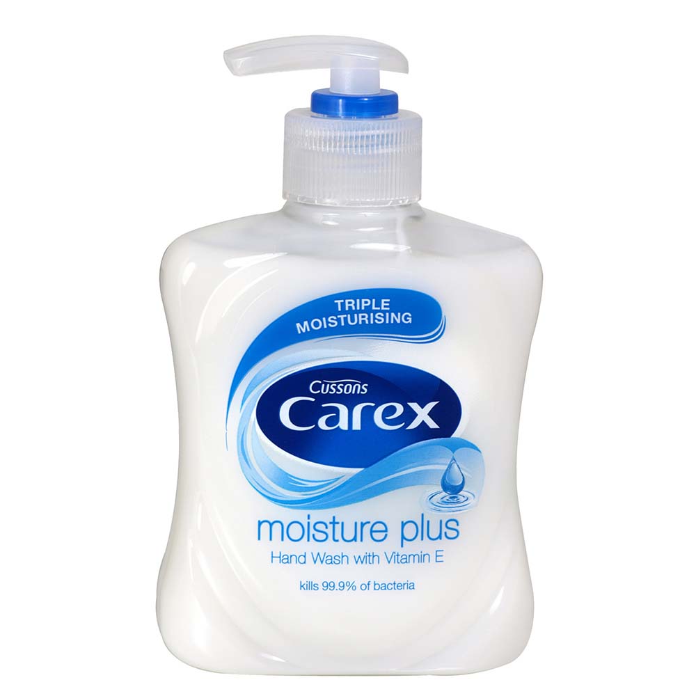 Image - Cussons Carex Moisture Plus Hand Wash with Vitamin E, 250ml