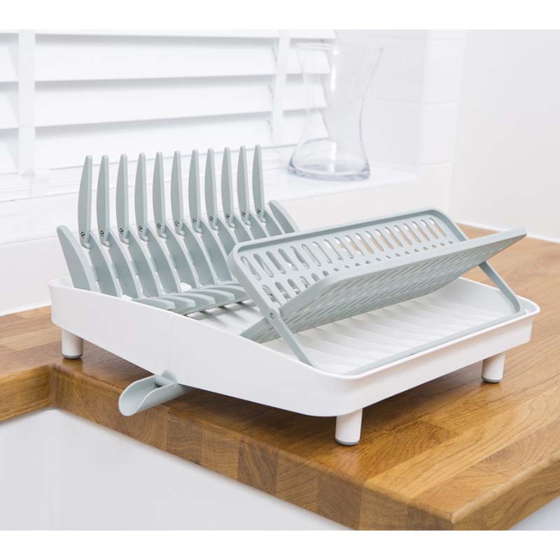 Image - Prestige Kitchen Hacks Space Saving Dish Drainer