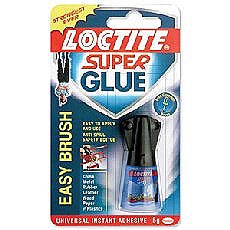 Image - Loctite Super Glue Easy Brush in Anti-spill Safety Bottle, 5g