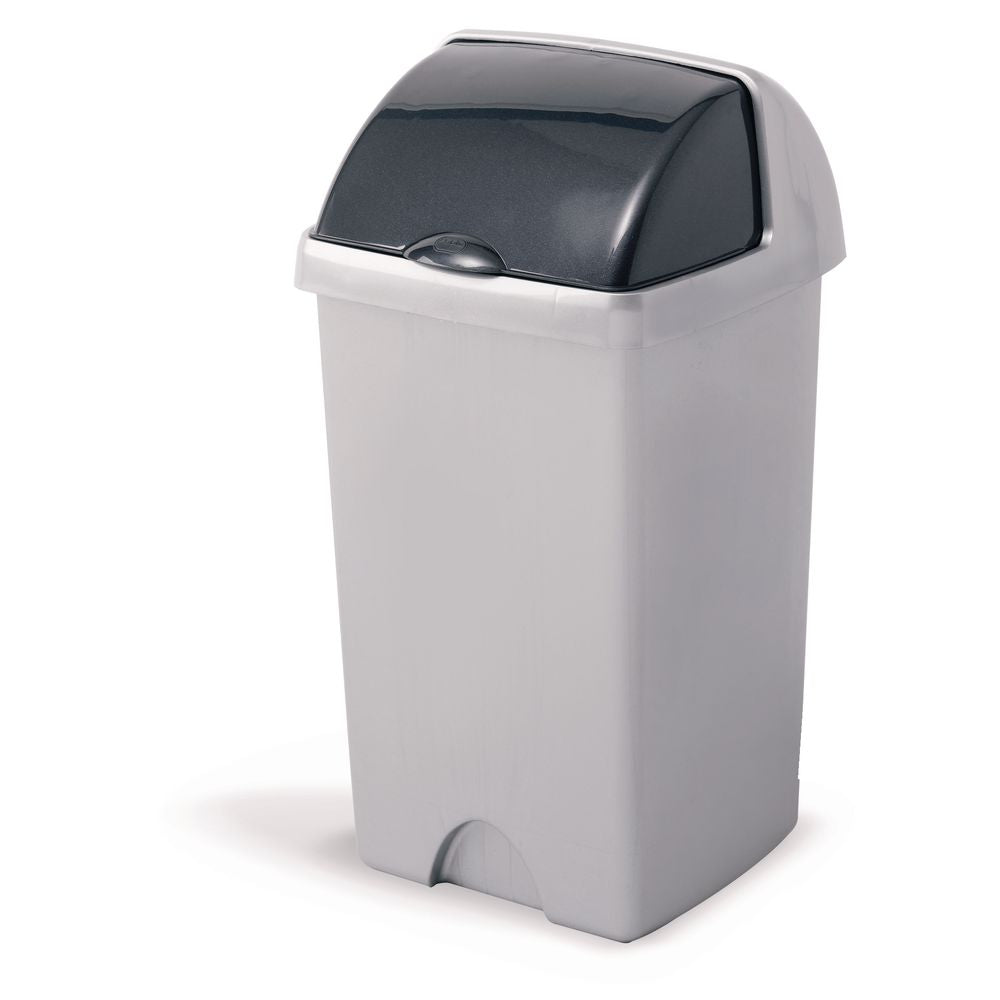 Image - Addis 50L Top Bin, Grey