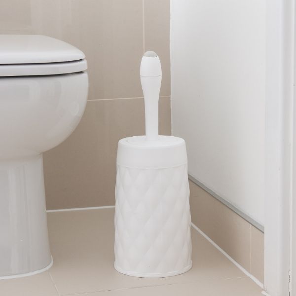 Image - Addis Diamond Collection Toilet Brush, White