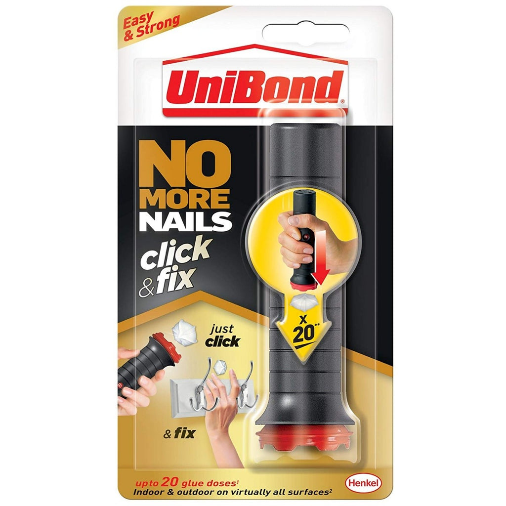Image - Unibond Click & Fix No More Nails, 20 x Glue Doses