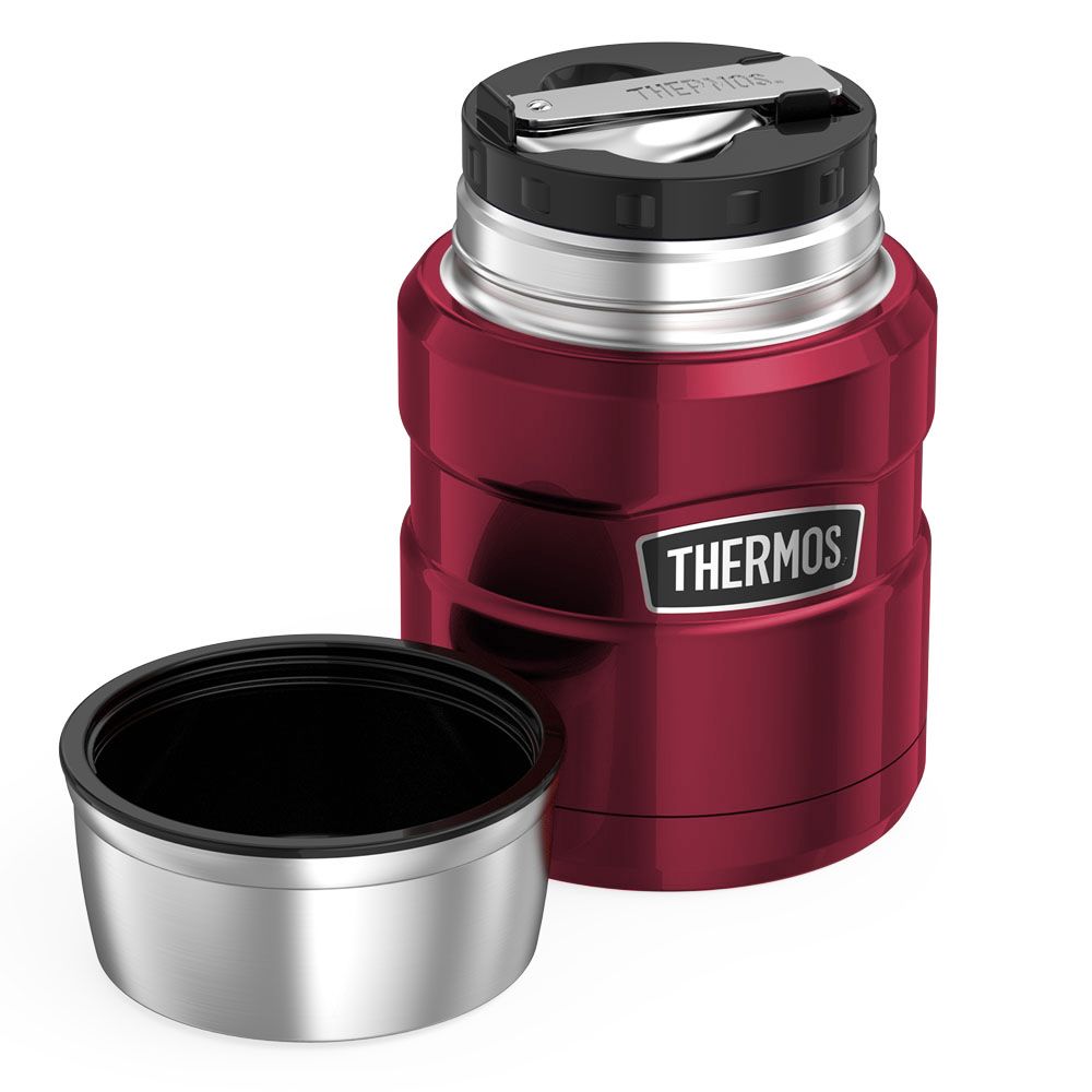 Image - Thermos Stainless King Food Flask 470ml, Raspberry