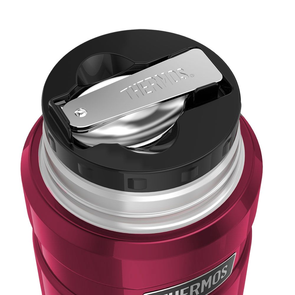 Image - Thermos Stainless King Food Flask 470ml, Raspberry