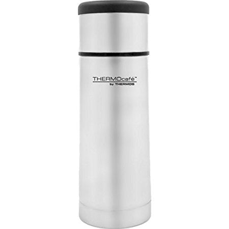 Image - ThermoCafe Flat Top Stainless Steel Flask, 350ml