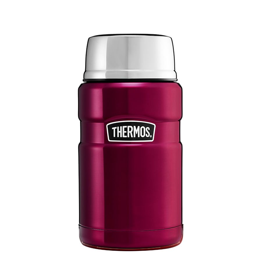 Image - Thermos Stainless King Food Flask 710ml, Raspberry