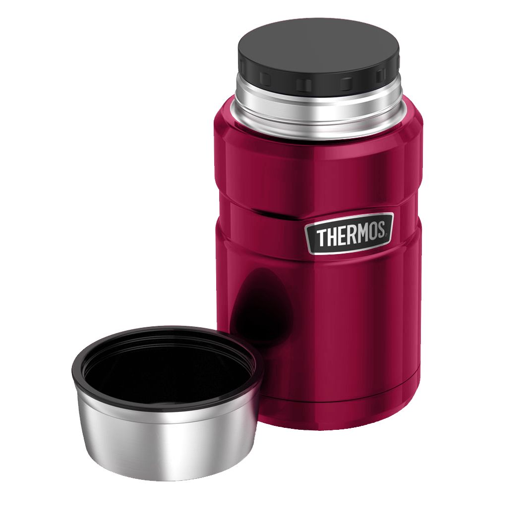 Image - Thermos Stainless King Food Flask 710ml, Raspberry