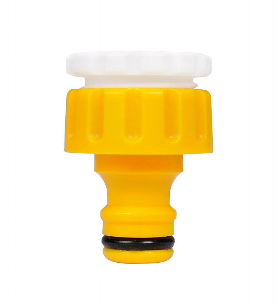 Image - Hozelock Threaded Tap Connector, Yellow