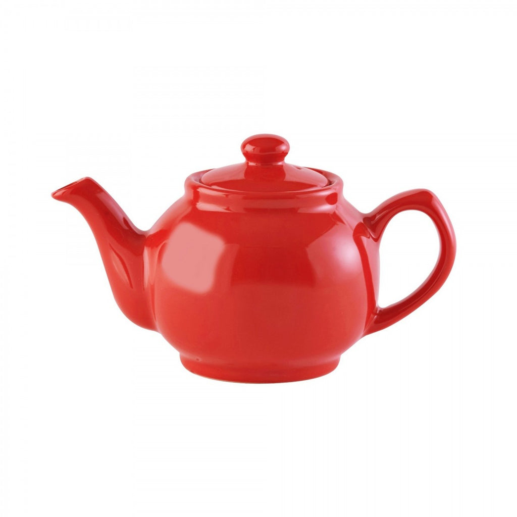 Price & Kensington 6cup Stoneware Teapot, 1100ml, Red
