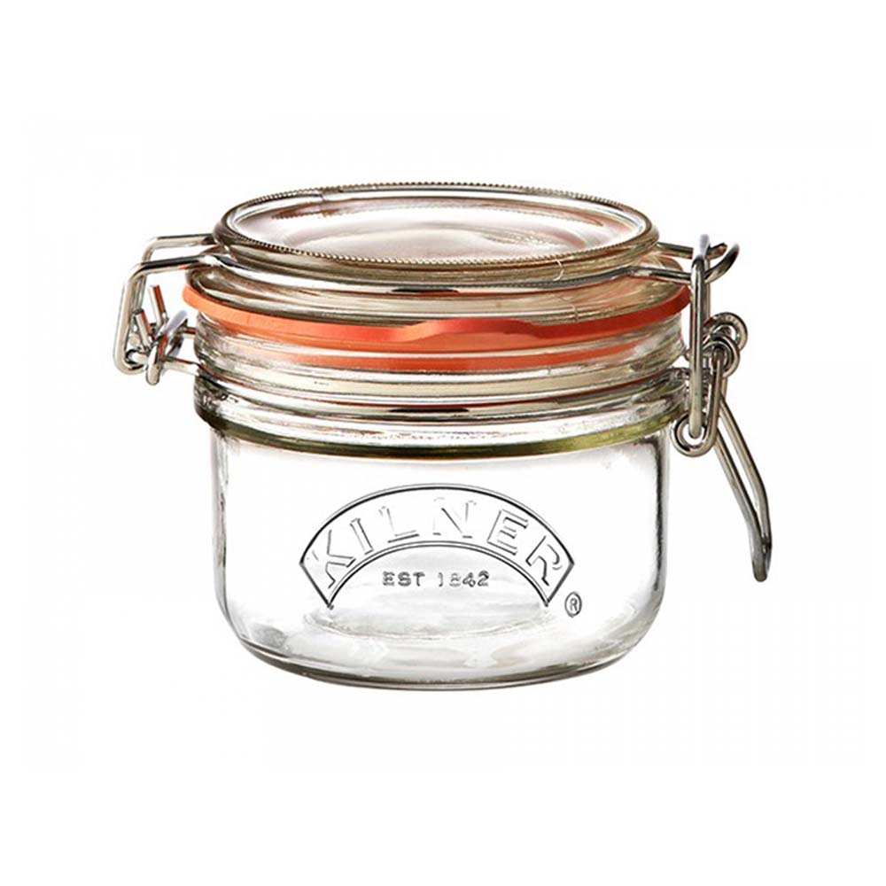 Image - Kilner Round Clip Top Jar, 125ml, Transparent