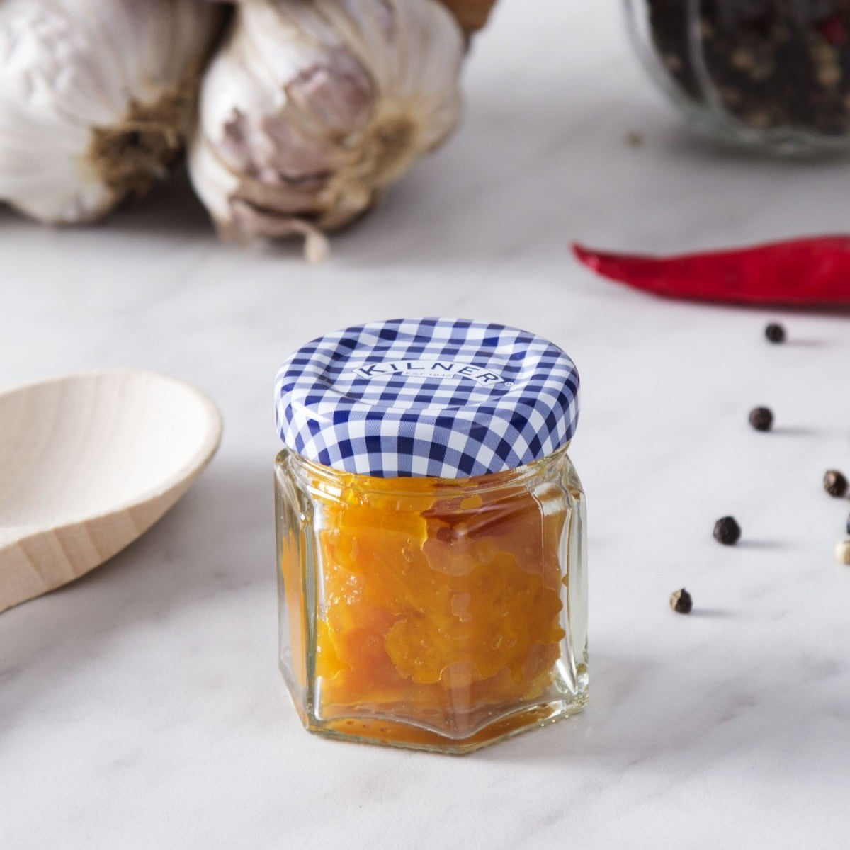 Image - Kilner Hexagonal Twist Top Jar, 48ml, Transparent