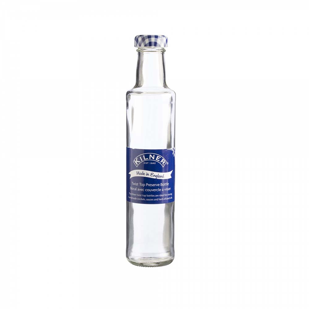 Image - Kilner Round Twist Top Dressing Bottle, 250ml, Clear