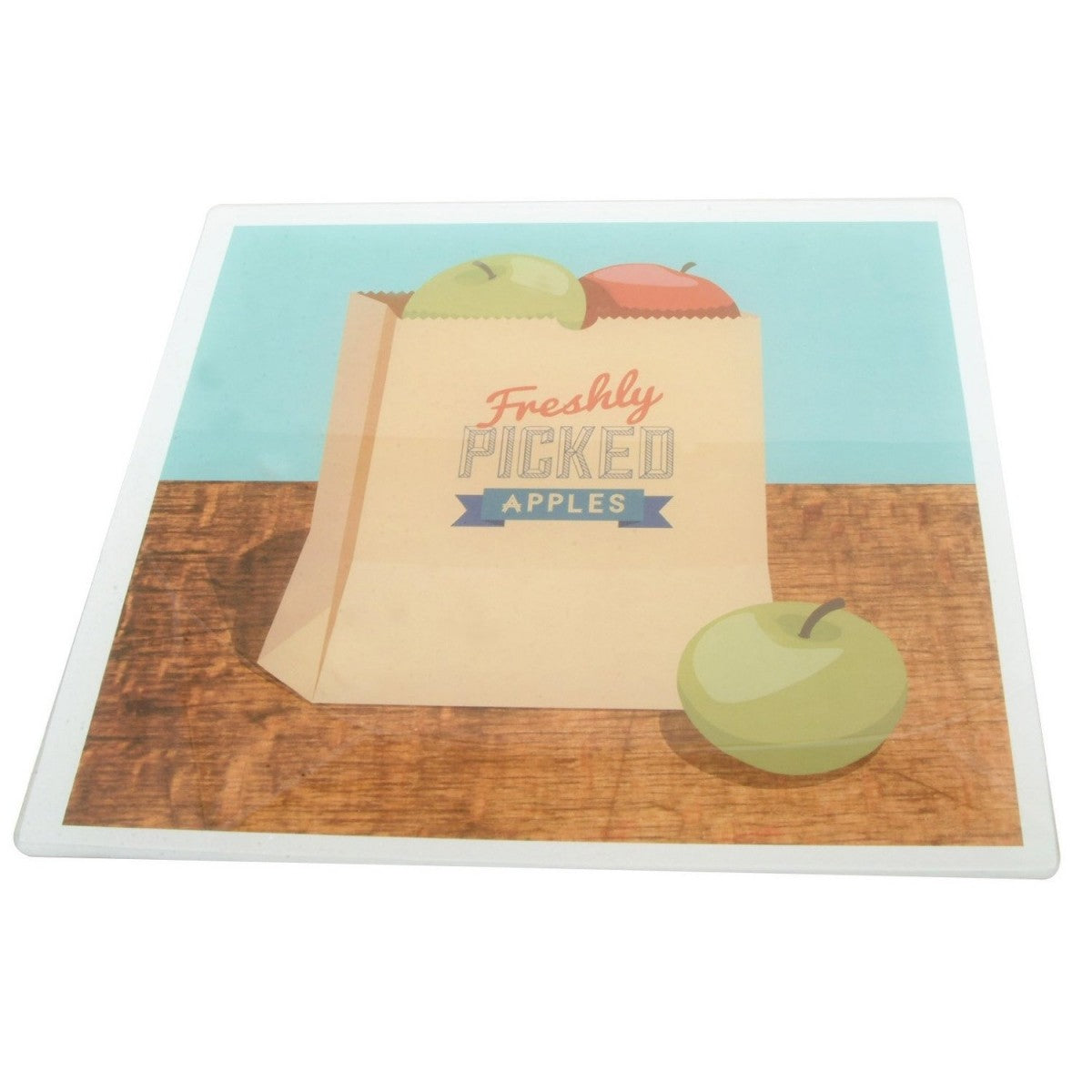 Image - Typhoon Apples Square Work Surface Protector, 30cm