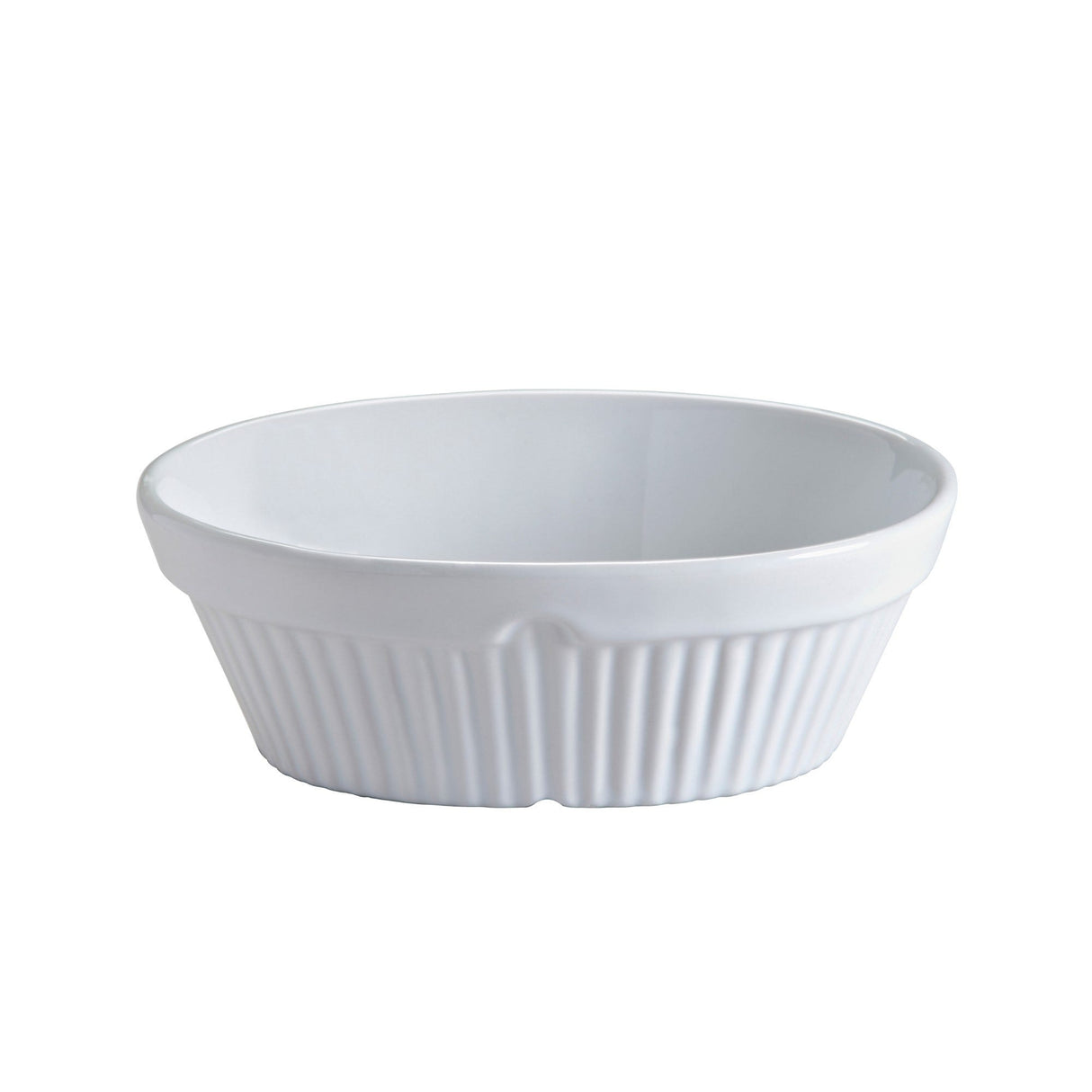 Mason Cash Classic Collection Oval Pie Dish, 17cm, White