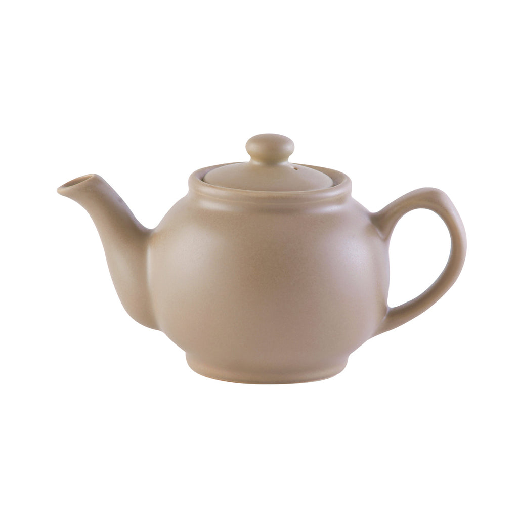 Price & Kensington Matt 2cup Teapot, 450ml, Taupe