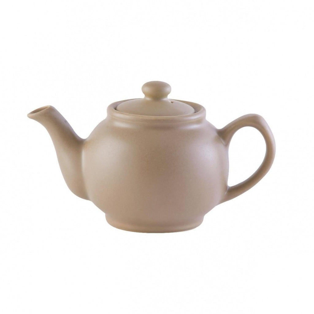 Price & Kensington Matt 6cup Teapot, 1100ml, Taupe