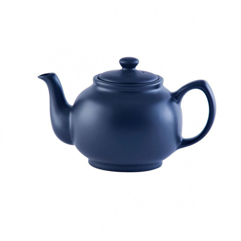 Image - Price & Kensington Matt Navy Blue 6cup Teapot