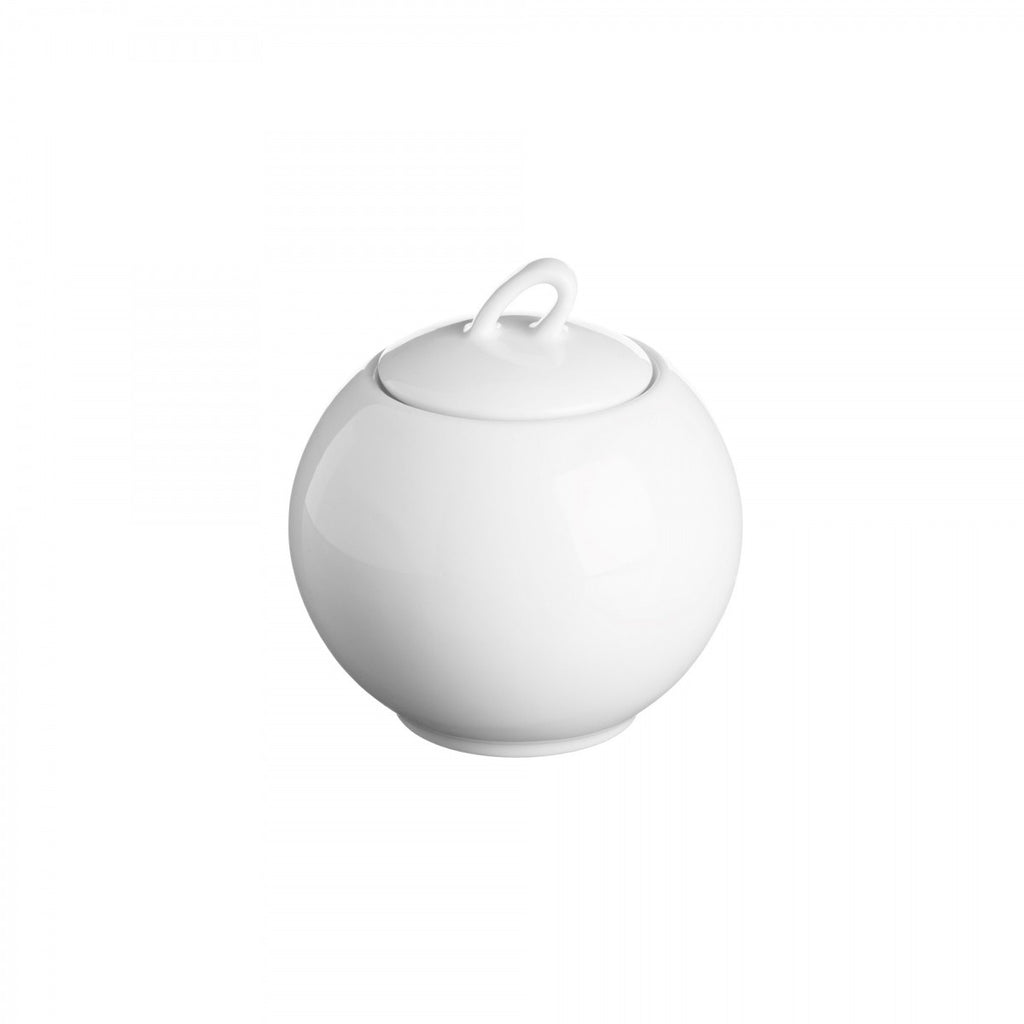 Price & Kensington Simple Sugar Bowl with Lid, White