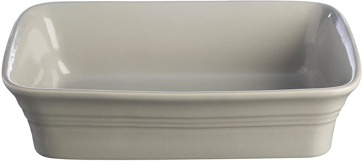Mason Cash Classic Kitchen Rectangular Baker, 26cm, Grey